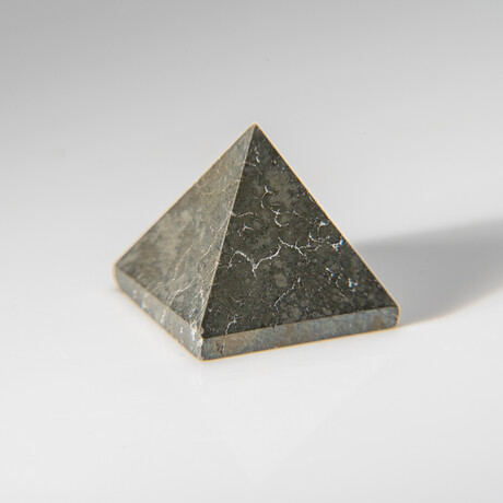 Genuine Polished Pyrite Gemstone Pyramid // 13.3 g