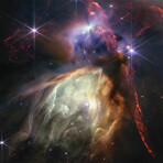 James Webb Space Telescope - Rho Ophiuchi (7.2"L x 9.2"W)