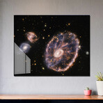 James Webb Space Telescope - Cartwheel Galaxy Composite (20"L x 16"W)
