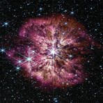 James Webb Space Telescope - Wolf Rayet (7.2"L x 9.2"W)
