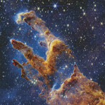 James Webb Space Telescope - Pillars of Creation (24"L x 24"W)