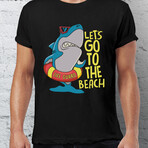 Surf Shark T-Shirt // Black (L)