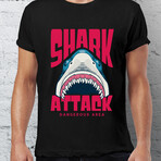 Shark Attac T-Shirt // Black (M)