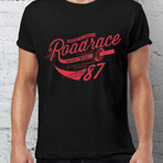 Roadrace 87 T-Shirt // Black (M)