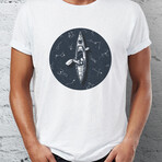 Kayaking T-Shirt // White (L)