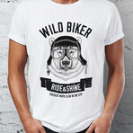 Wild Biker T-Shirt // White (L)