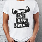 Train T-Shirt // White (XL)