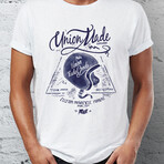 Custom Motorcycles Makers T-Shirt // White (L)