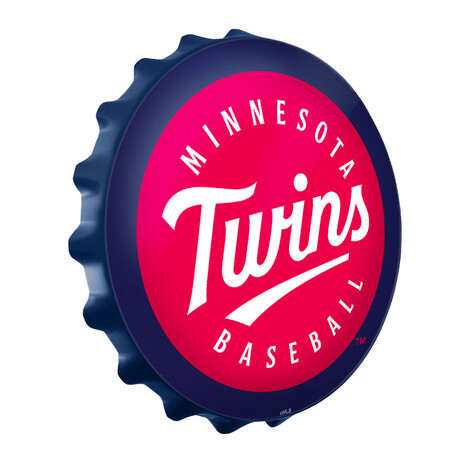 Minnesota Twins: Bottle Cap Wall Sign