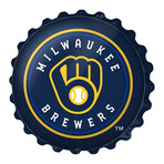 Milwaukee Brewers: Bottle Cap Wall Sign