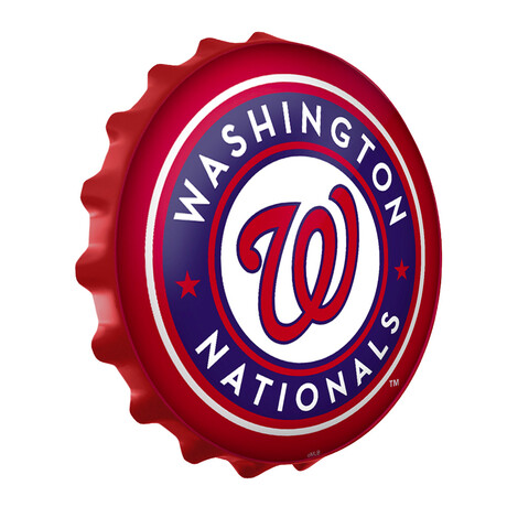 Washington Nationals: Bottle Cap Wall Sign