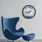 Los Angeles Dodgers: Bottle Cap Wall Sign