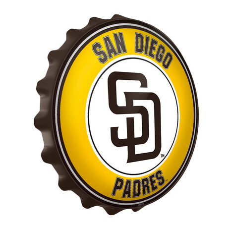 San Diego Padres: Bottle Cap Wall Sign
