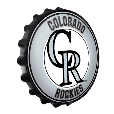 Colorado Rockies: Bottle Cap Wall Sign