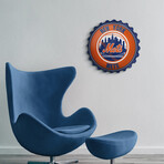 New York Mets: Bottle Cap Wall Sign