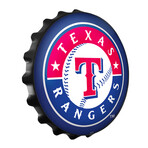 Texas Rangers: Bottle Cap Wall Sign