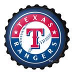 Texas Rangers: Bottle Cap Wall Sign