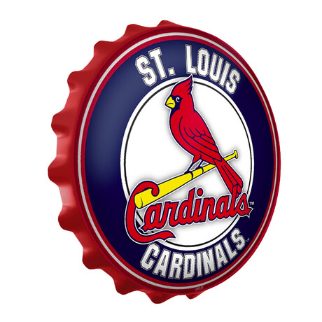St. Louis Cardinals: Bottle Cap Wall Sign