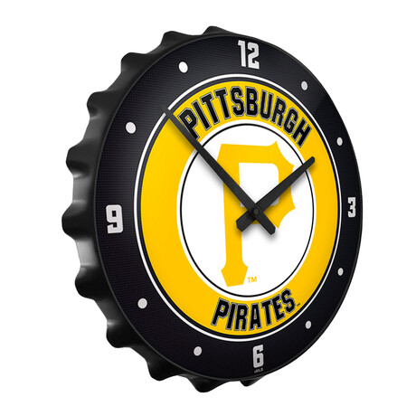 Pittsburgh Pirates: Bottle Cap Wall Clock
