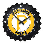 Pittsburgh Pirates: Bottle Cap Wall Clock