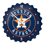 Houston Astros: Bottle Cap Wall Clock
