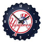 New York Yankees: Bottle Cap Wall Clock