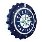 Seattle Mariners: Bottle Cap Wall Clock