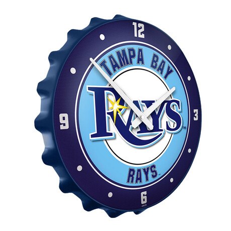 Tampa Bay Rays: Bottle Cap Wall Clock