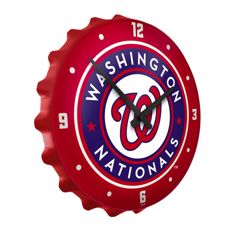 Washington Nationals: Bottle Cap Wall Clock