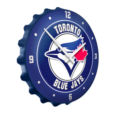 Toronto Blue Jays: Bottle Cap Wall Clock