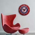 Washington Nationals: Bottle Cap Wall Clock