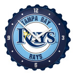 Tampa Bay Rays: Bottle Cap Wall Clock