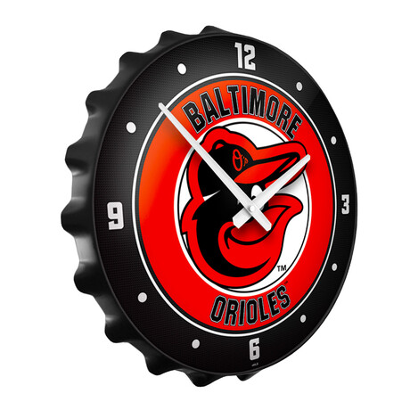 Baltimore Orioles: Bottle Cap Wall Clock