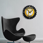 Pittsburgh Pirates: Bottle Cap Wall Clock