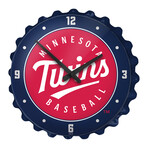 Minnesota Twins: Bottle Cap Wall Clock