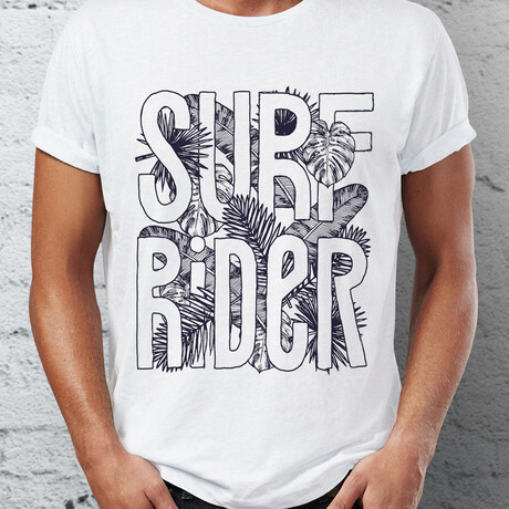 Surf Rider T-Shirt // White (S)