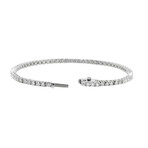 Tresorra // 18K White Gold Diamond Tennis Bracelet // 7.75" // New