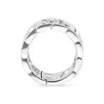 Damiani // Damianissima 18K White Gold Diamond Band Ring // Ring Size: 5.5 // New