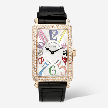 Franck Muller Ladies Long Island Color Dreams Quartz // 952QZCOLDRMMOPD // Store Display