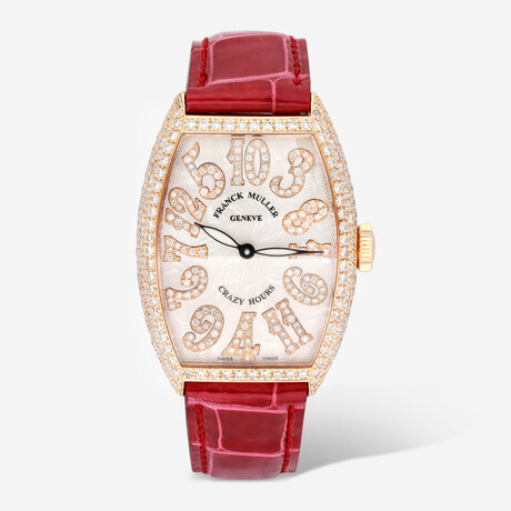 Franck Muller Ladies Cintree Curvex Crazy Hours Automatic // 5850 CH NBR D5 CD // Store Display