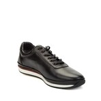 Men's Plain Genuine Leather Casual Shoes // Black (Euro: 42)