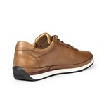 Men's Plain Genuine Leather Casual Shoes // Tobacco (Euro: 42)