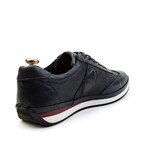 Stripe Genuine Leather Shoes // Gray (Euro: 46)
