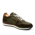 Soft Mix Nubuck Genuine Leather Shoes // Khaki (Euro: 40)