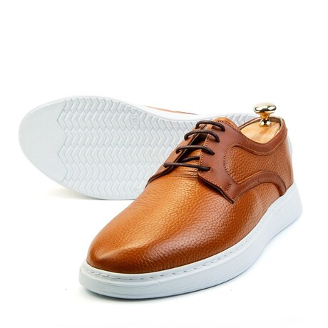 Work Flotter Genuine Leather Shoes // Tobacco (Euro: 39)