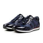 Swanky Genuine Leather Shoes // Navy Blue (Euro: 45)