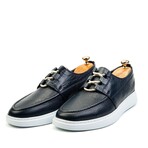 Marine Genuine Leather Shoes // Navy Blue (Euro: 46)