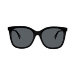 Gucci // Men's // GG1071S-001 Square Sunglasses // Black + Dark Gray