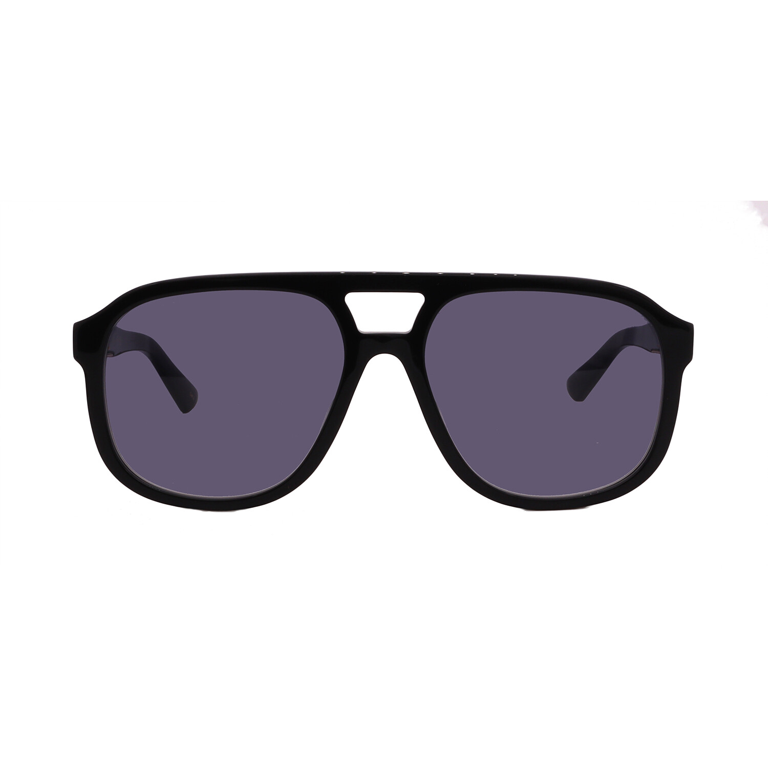 Gucci // Men's // GG1188S-002 Aviator Sunglasses // Black + Gray ...