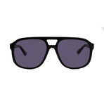Gucci // Men's // GG1188S-002 Aviator Sunglasses // Black + Gray Gradient